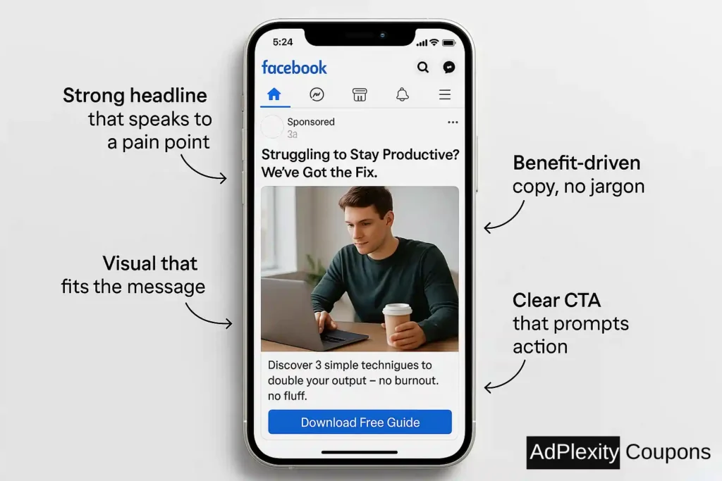 Facebook Ad - High-Converting Ad Example