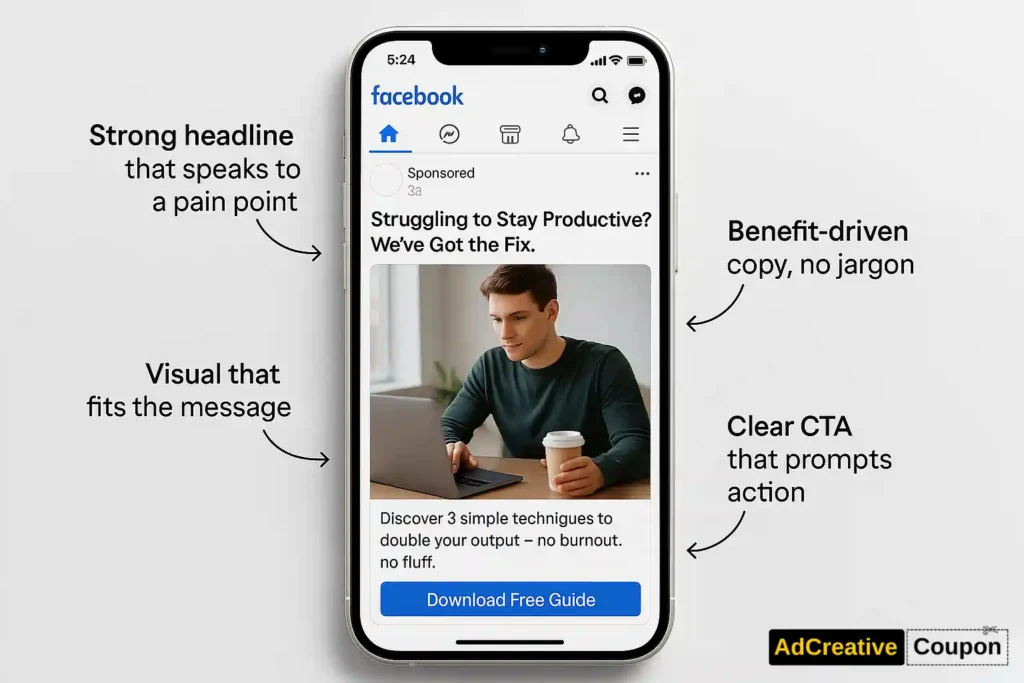Facebook Ads - High-Converting Ad Example