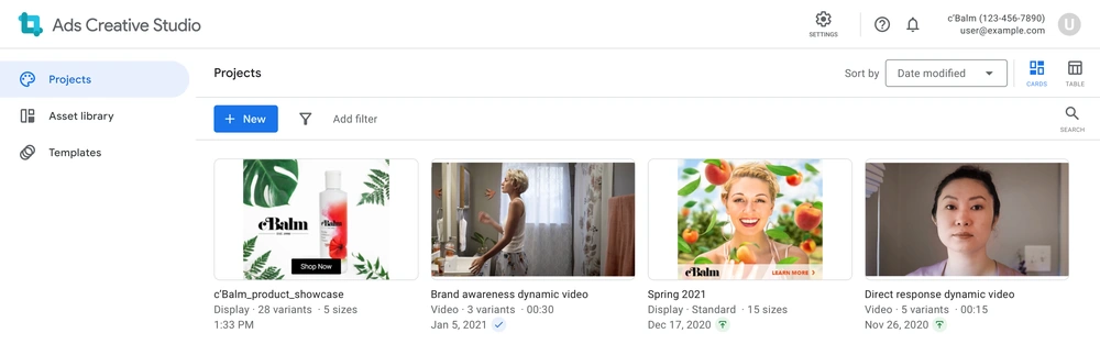 Google Ads Creative Studio