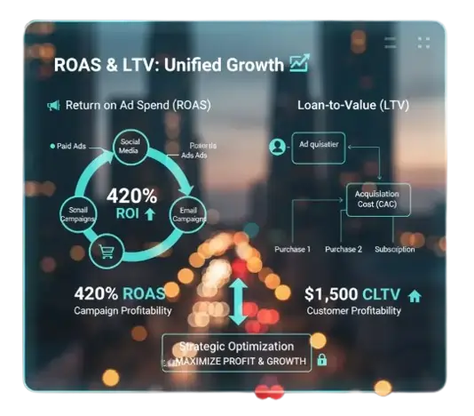 Combine Return on Ad Spend Loan-to-Value