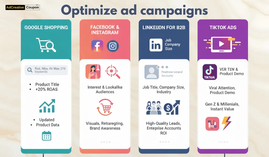 Optimize ad campaigns