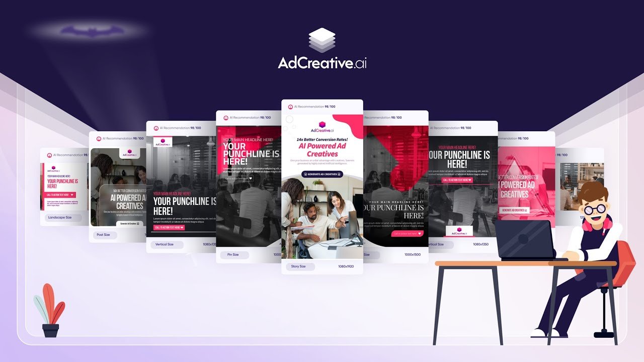 Generative AI Revolutionizes Ad Creatives: AdCreative.ai Official Promo Video 2023
